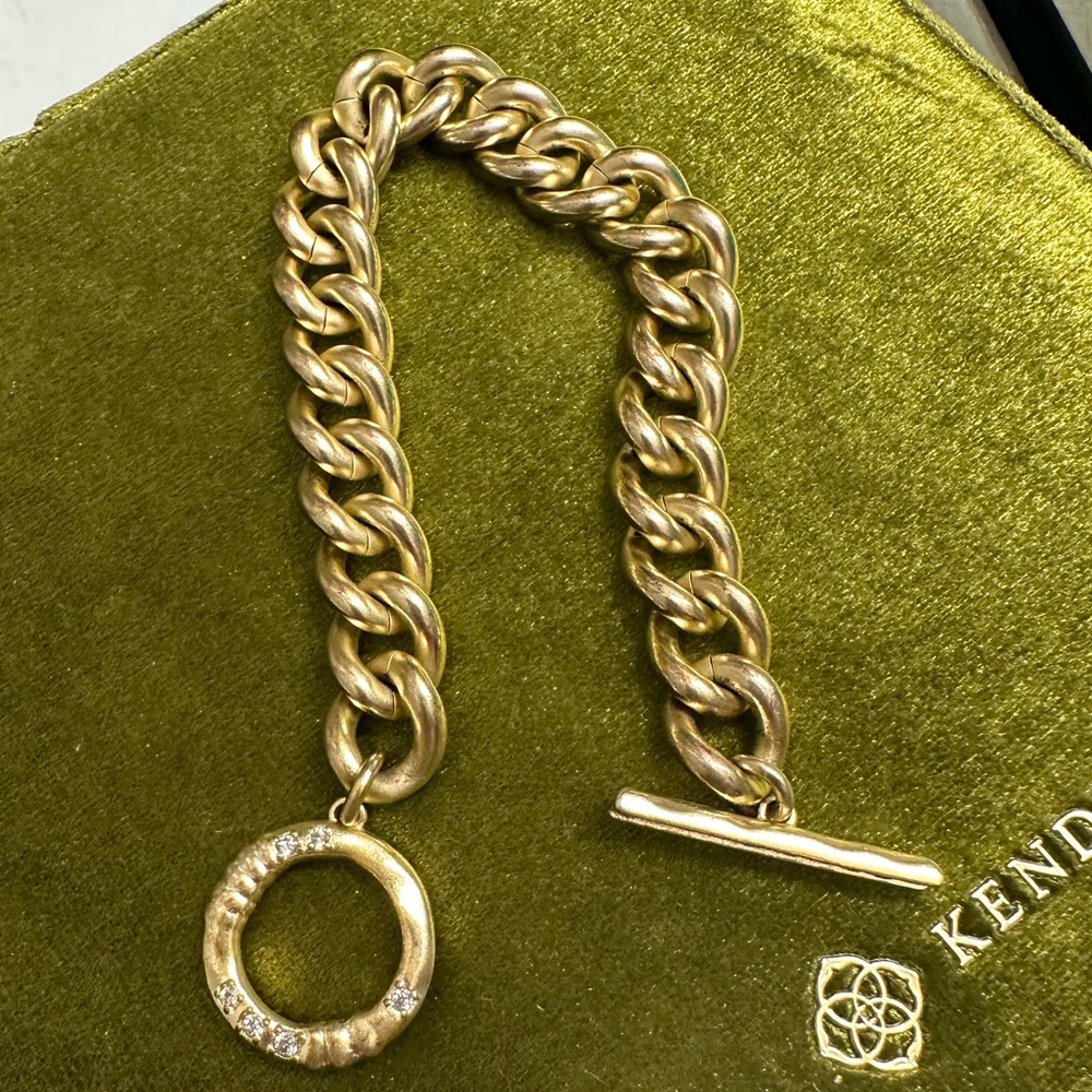 Discontinued Whitley Chain Bracelet in Gold